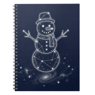 Christmas Snowman Winter Wonderland Notebook