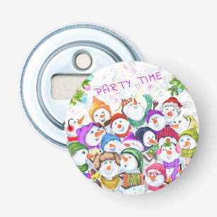 Christmas Snowmans Bottle Opener