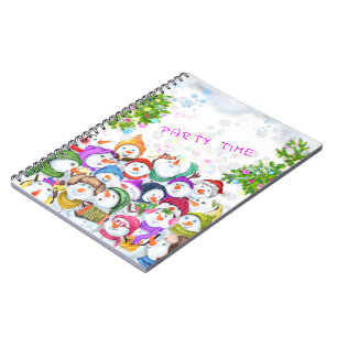 Christmas Snowmans Notebook