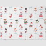 Christmas Snowmen Snowman Pattern Tissue Paper<br><div class="desc">Christmas Snowmen Snowman Pattern</div>