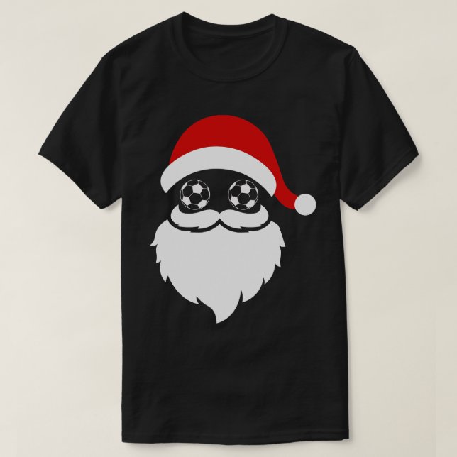 Christmas Soccer T-Shirt (Design Front)
