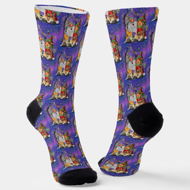 Christmas Socks (Angled)
