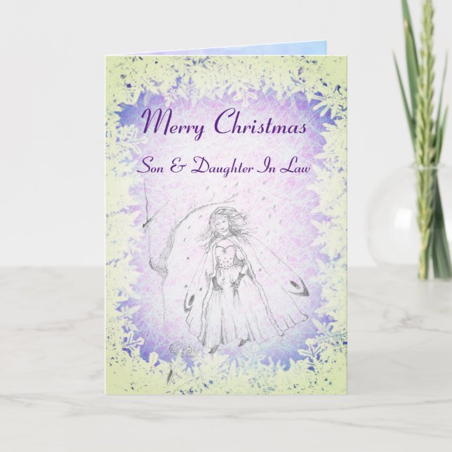 Christmas Son & Daughter In Law Card (Front)