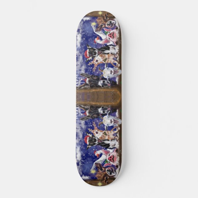 Christmas Song - Animal Party - Happy Skateboard (Front)