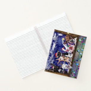 Christmas Song - Animal Party Notebook