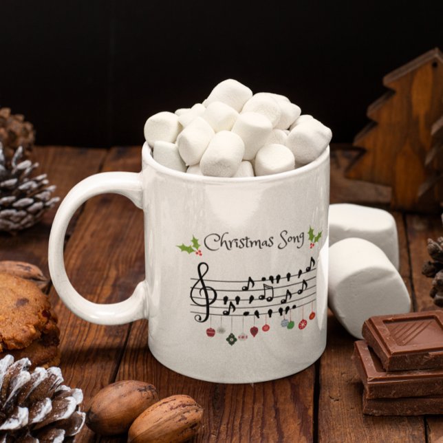 Christmas Song Coffee Mug (Creator Uploaded)