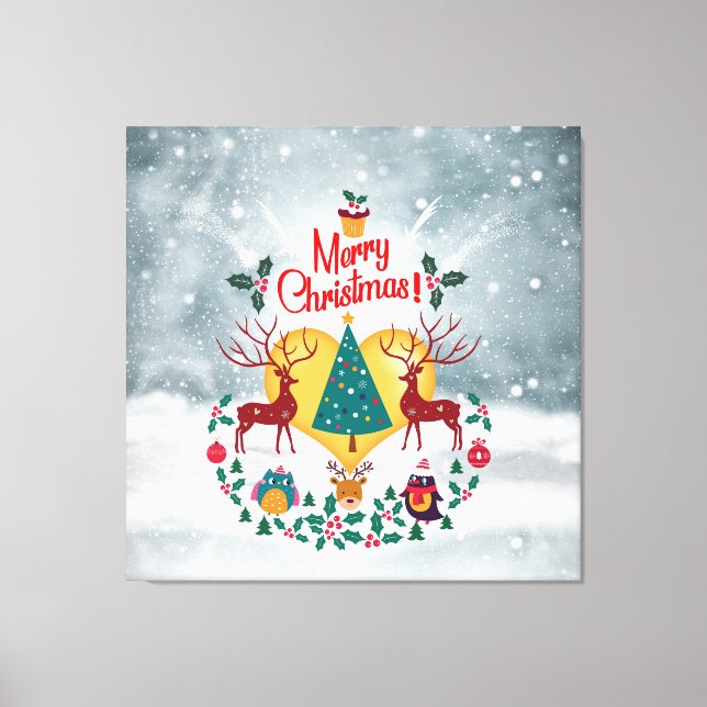 Christmas Soul Canvas Print (Front)