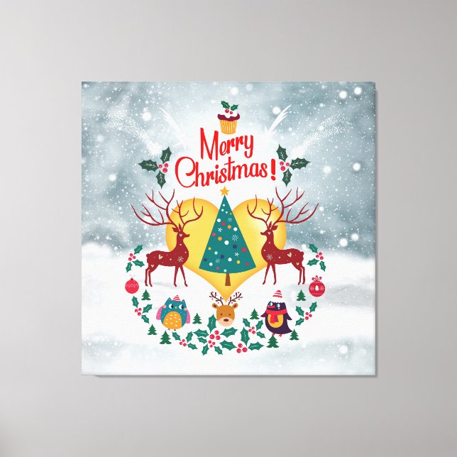 Christmas Soul Canvas Print (Front)