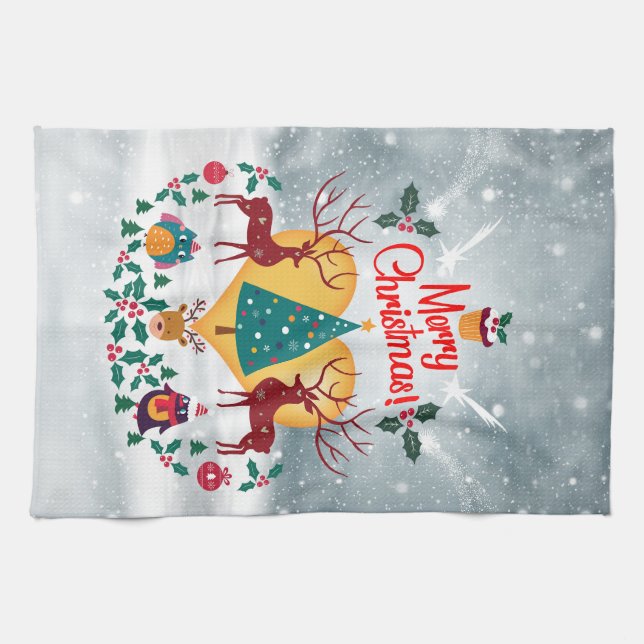 Christmas Soul Kitchen Towel (Horizontal)