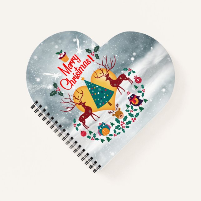 Christmas Soul Spiral Notebook (Front)