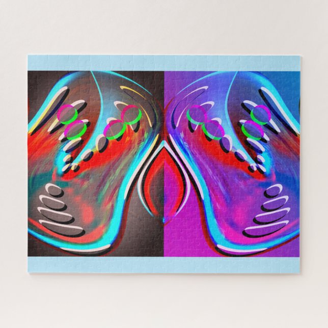 Christmas souls together art jigsaw puzzle (Horizontal)