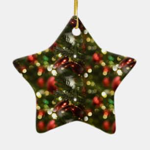 Christmas Sparkles Ceramic Ornament