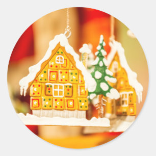 Christmas Special Delivery From Santa Classic  Round Sticker