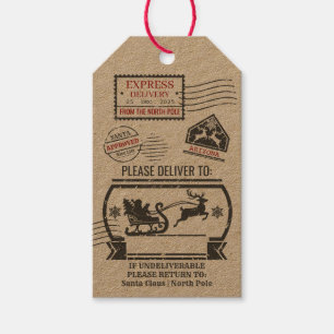 Christmas Special Delivery Gift Tags
