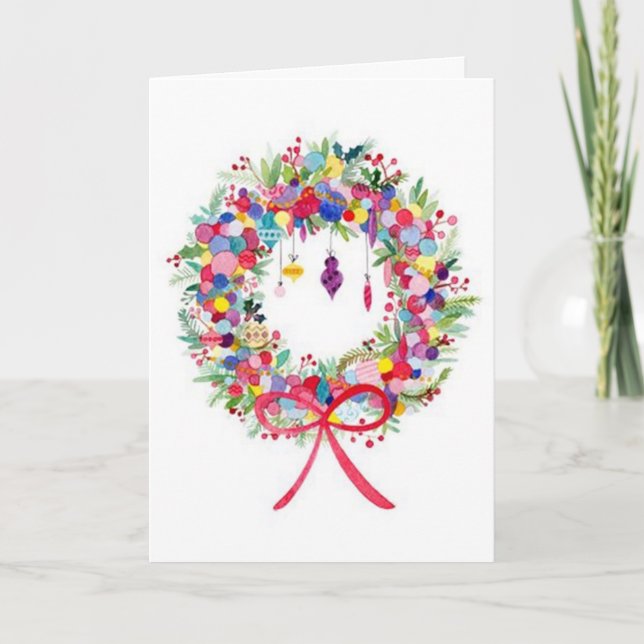 CHRISTMAS SPECIAL TIME-SPECIAL PEOPLE HOLIDAY CARD (Front)