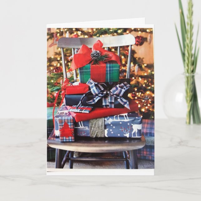 CHRISTMAS SPECIAL TIME-SPECIAL PEOPLE HOLIDAY CARD (Front)