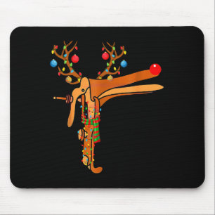 Christmas Speculum Reindeer Funny Xmas Nurse Midwi Mouse Pad