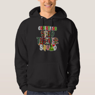 Christmas Sped Teacher Squad Red Plaid Teacher Hoodie