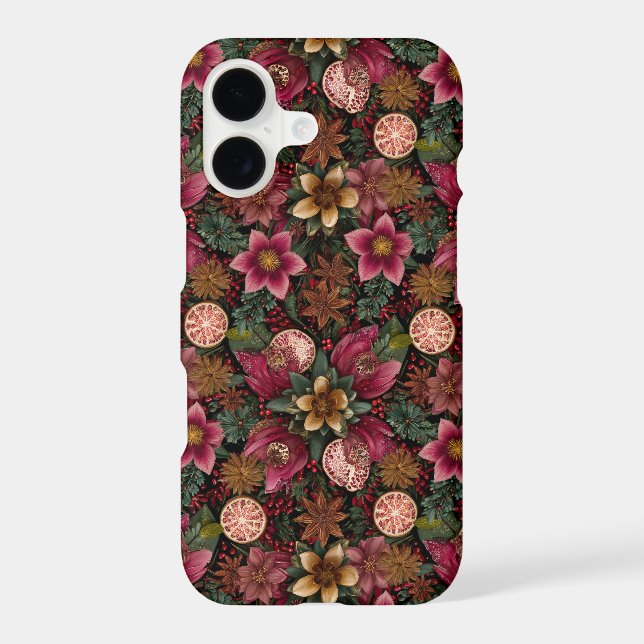 Christmas Spice & Floral Botanical Pattern (Verso)