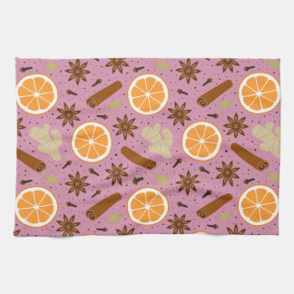 Christmas spices Kitchen Towels