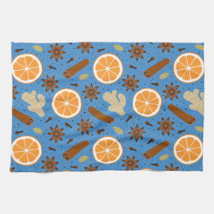 Christmas spices Kitchen Towels
