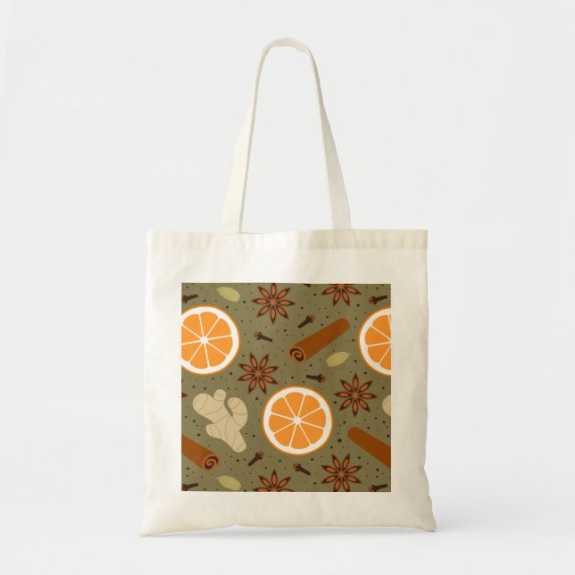 Christmas spices tote bag (Front)