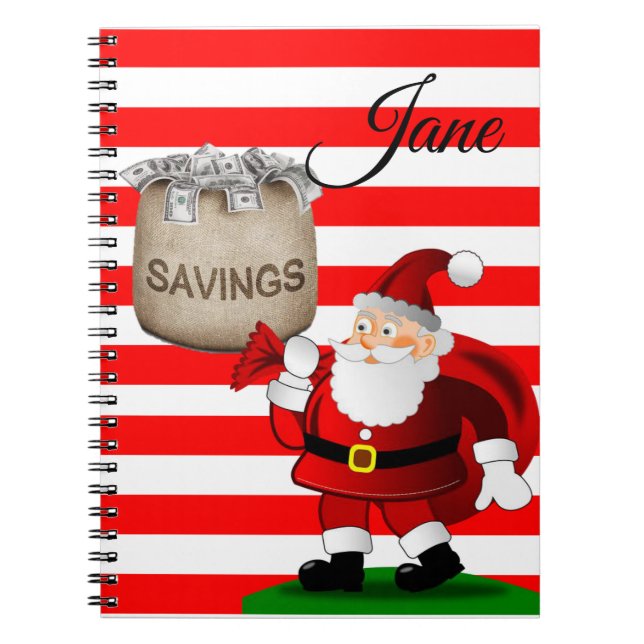 Christmas Spiral Notebook (Front)