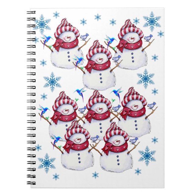 Christmas Spiral Notebook (Front)