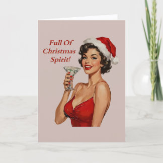 Christmas Spirit Christmas Card