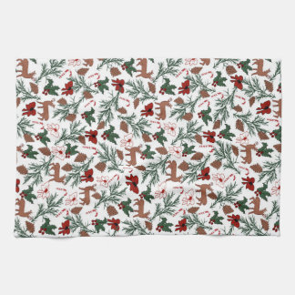 Christmas Spirit design Kitchen Towel