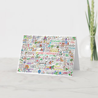 Christmas Spirit Greeting Card