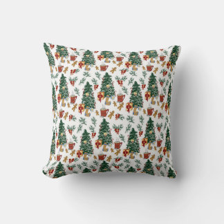 Christmas Spirit Throw Pillow
