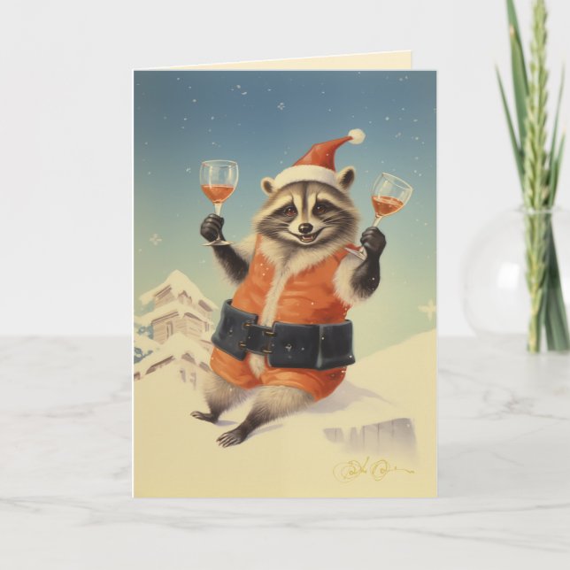 Christmas Spirits Holiday Card (Front)