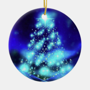 Christmas Splendour Ceramic Ornament