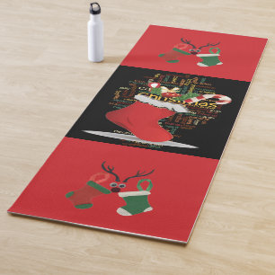Christmas Sports and Games Yoga Mat