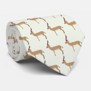 Christmas Springbok Tie