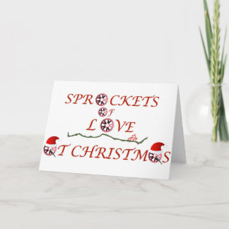 Christmas Sprockets of Love Holiday Card