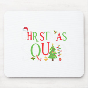 Christmas Squad Family Matching Funny Xmas  Mouse Pad