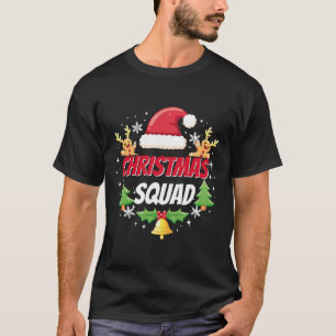 Christmas Squad Family Matching Group Christmas  T-Shirt
