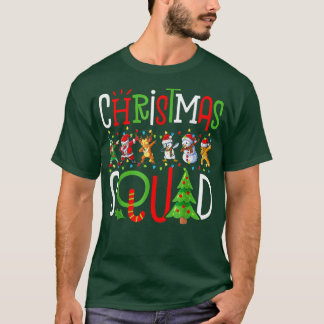 Christmas Squad Funny Xmas Tree Family Matching Pa T-Shirt