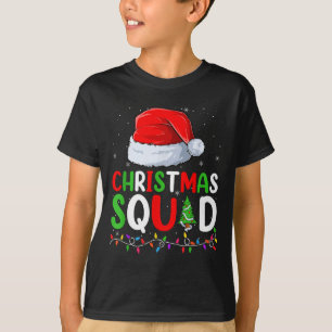 Christmas Squad Matching Family Group Funny Xmas P T-Shirt