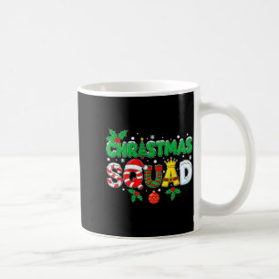 Christmas Squad Santa Dabbing Elf Family Matching  Coffee Mug