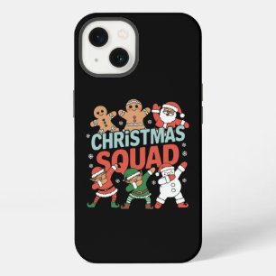 Christmas Squad Santa Dabbing Elf Family Matching  iPhone 13 Case
