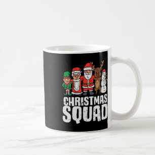 Christmas Squad Santa Elf Xmas Family Kids Boys Coffee Mug