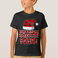 Christmas Squad Santa Red Plaid Claus Xmas Pajama