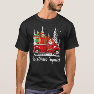 Christmas Squad Santa Reindeer Elf Family Matching T-Shirt