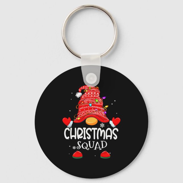 Christmas Squad - Xmas Family Matching Christmas G Keychain (Front)