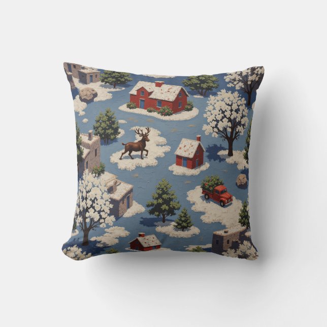 Christmas square cushion (Front)