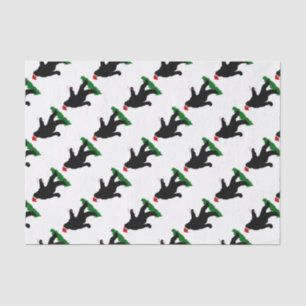 Christmas Squatch - Squatchin' with Candy Canes Tissue Paper