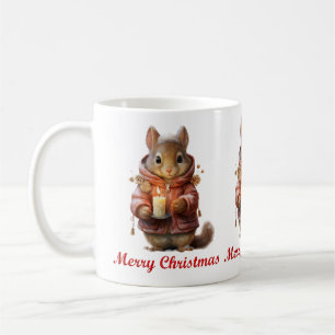 Christmas Squirrel Mug